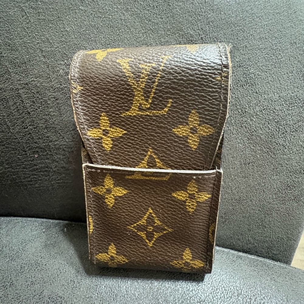 LV monogram cigarette holder or lipstick holder